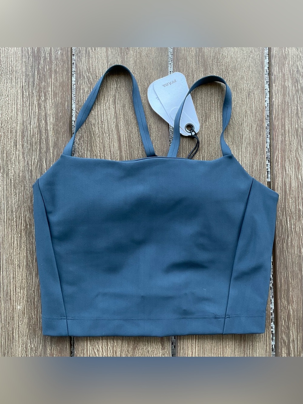 Prana Stormy Blue Adjustable Strappy Tank